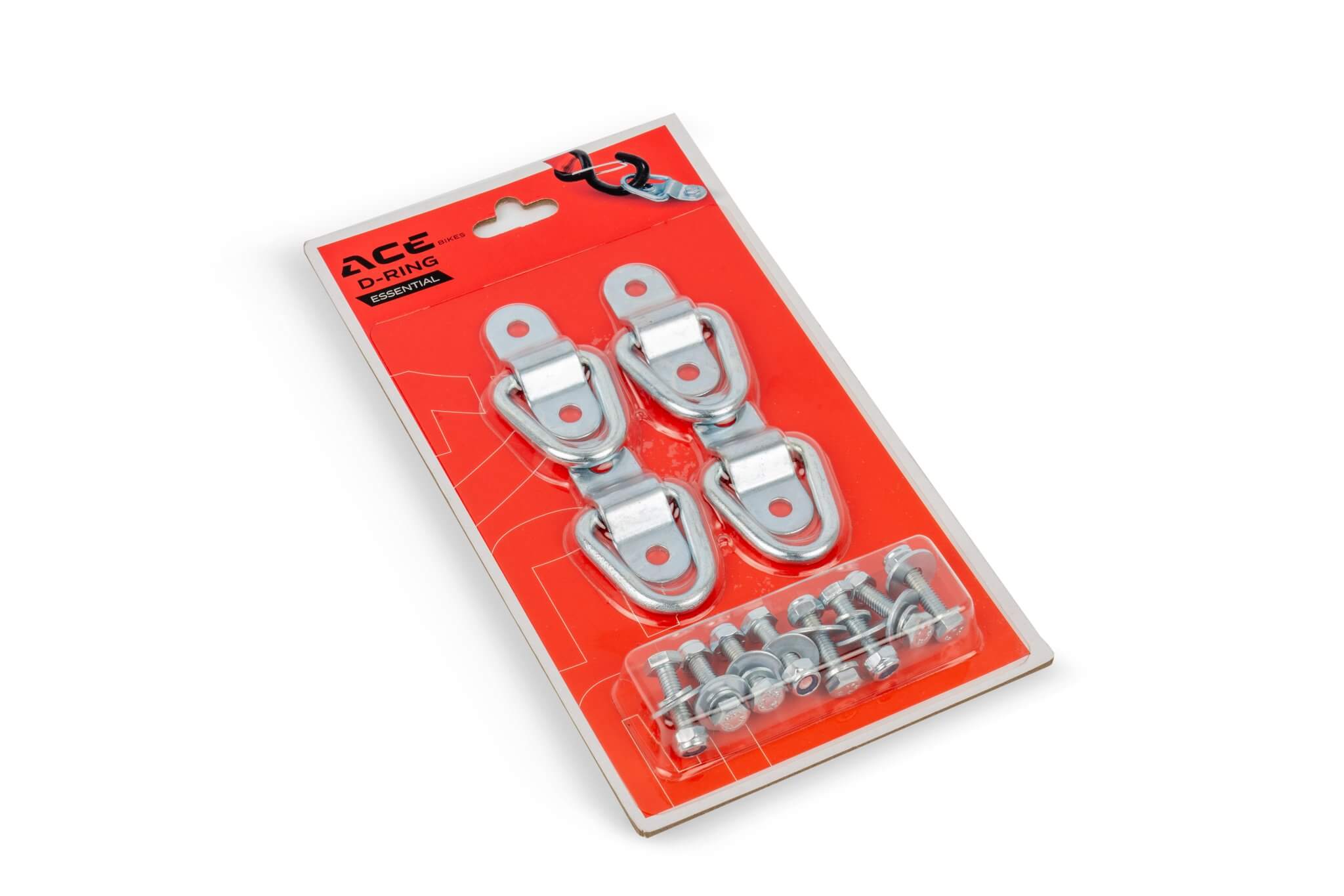 D-Ring 4 Pack 4 anneaux d'accroche ACEBIKES - , Sangles